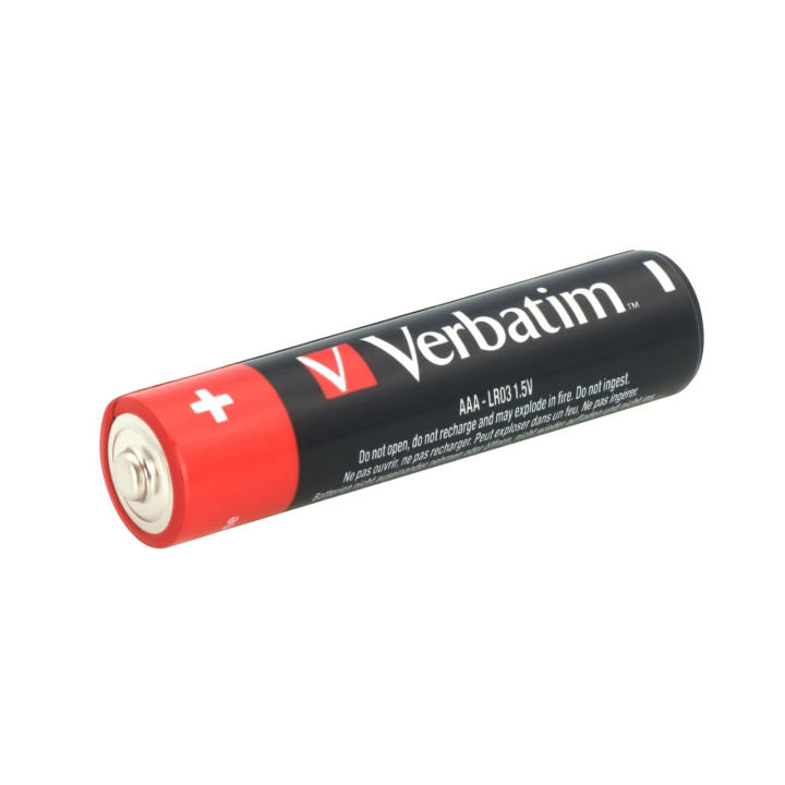 VERBATIM BATTERIE ALKALINE AAA MINISTILO 10PZ